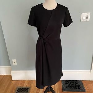 Banana Republic - Asymmetric Draped Shift Dress